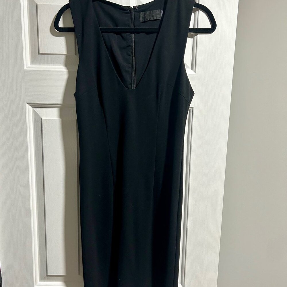 Blaque Label Black V Neck Dress